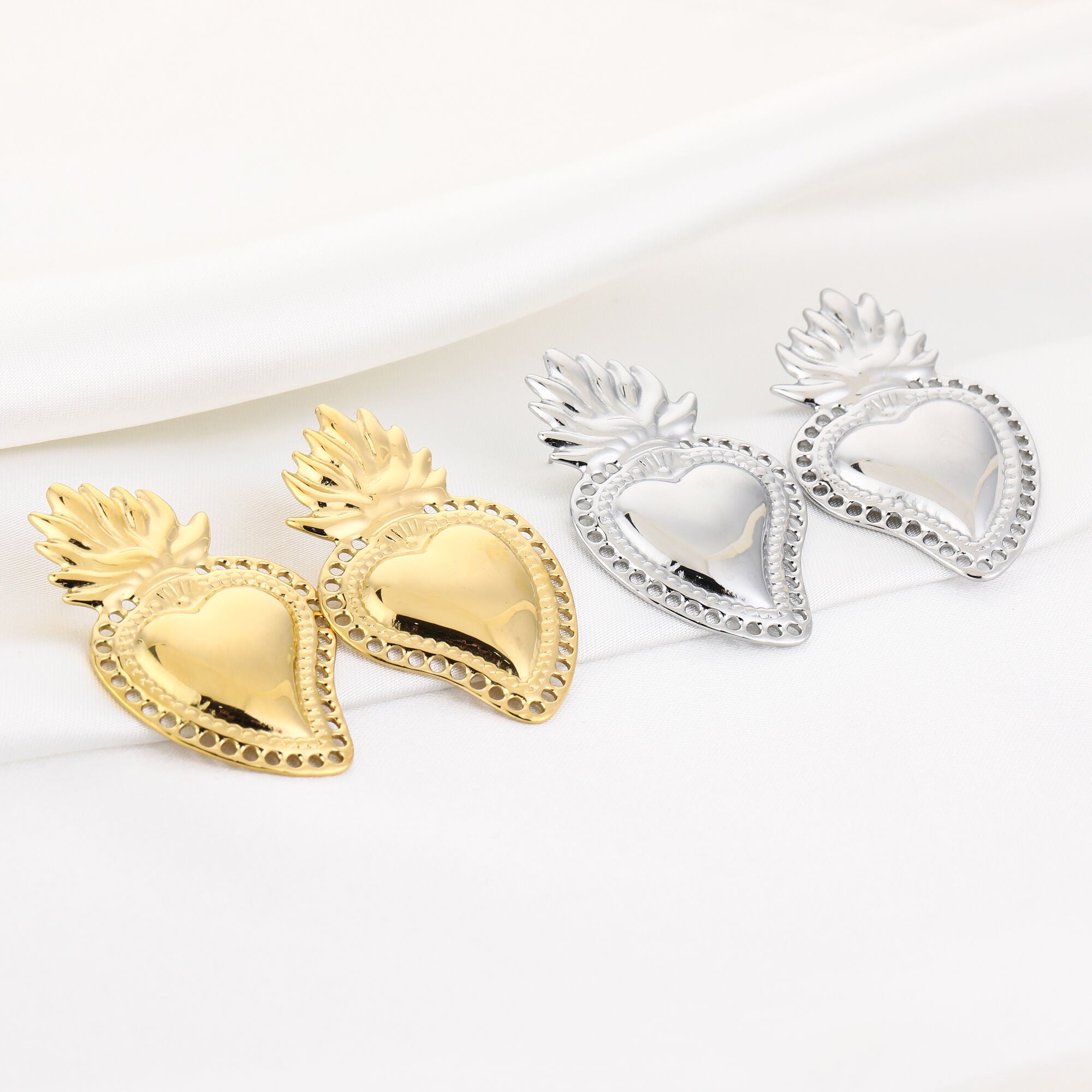 Sagrado Corazon Zilver