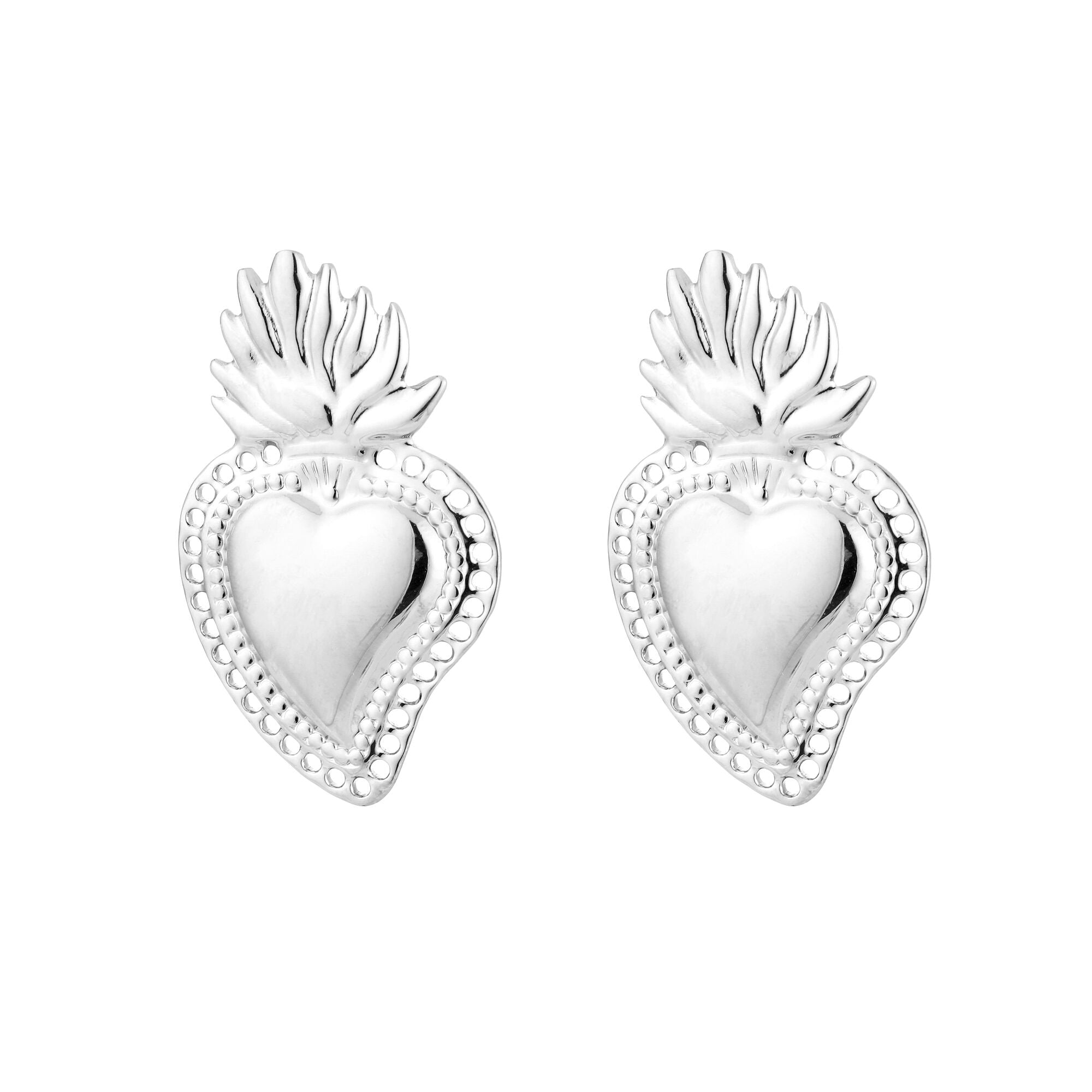 Sagrado Corazon Zilver