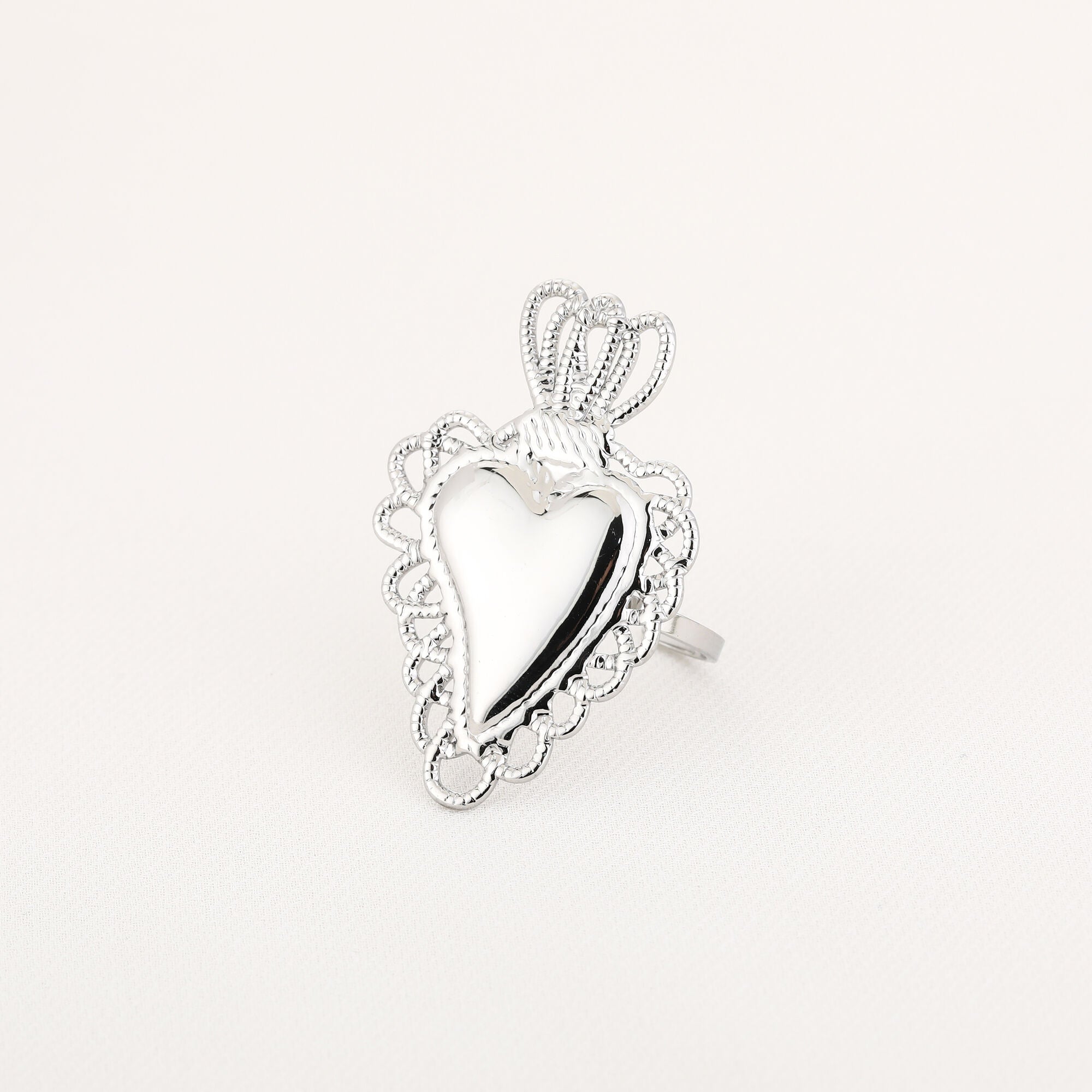 Sagrado Corazón Ring Zilver