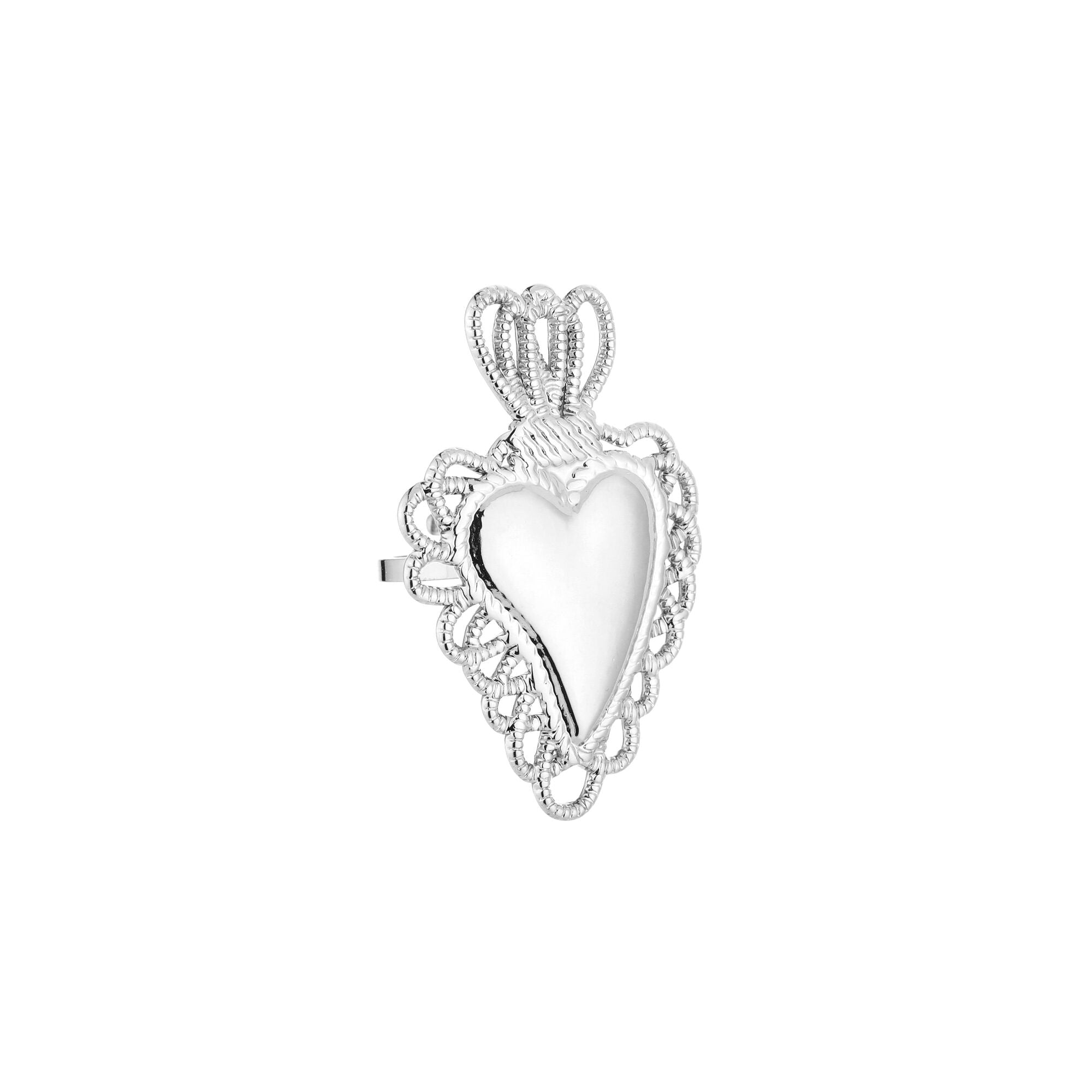 Sagrado Corazón Ring Zilver