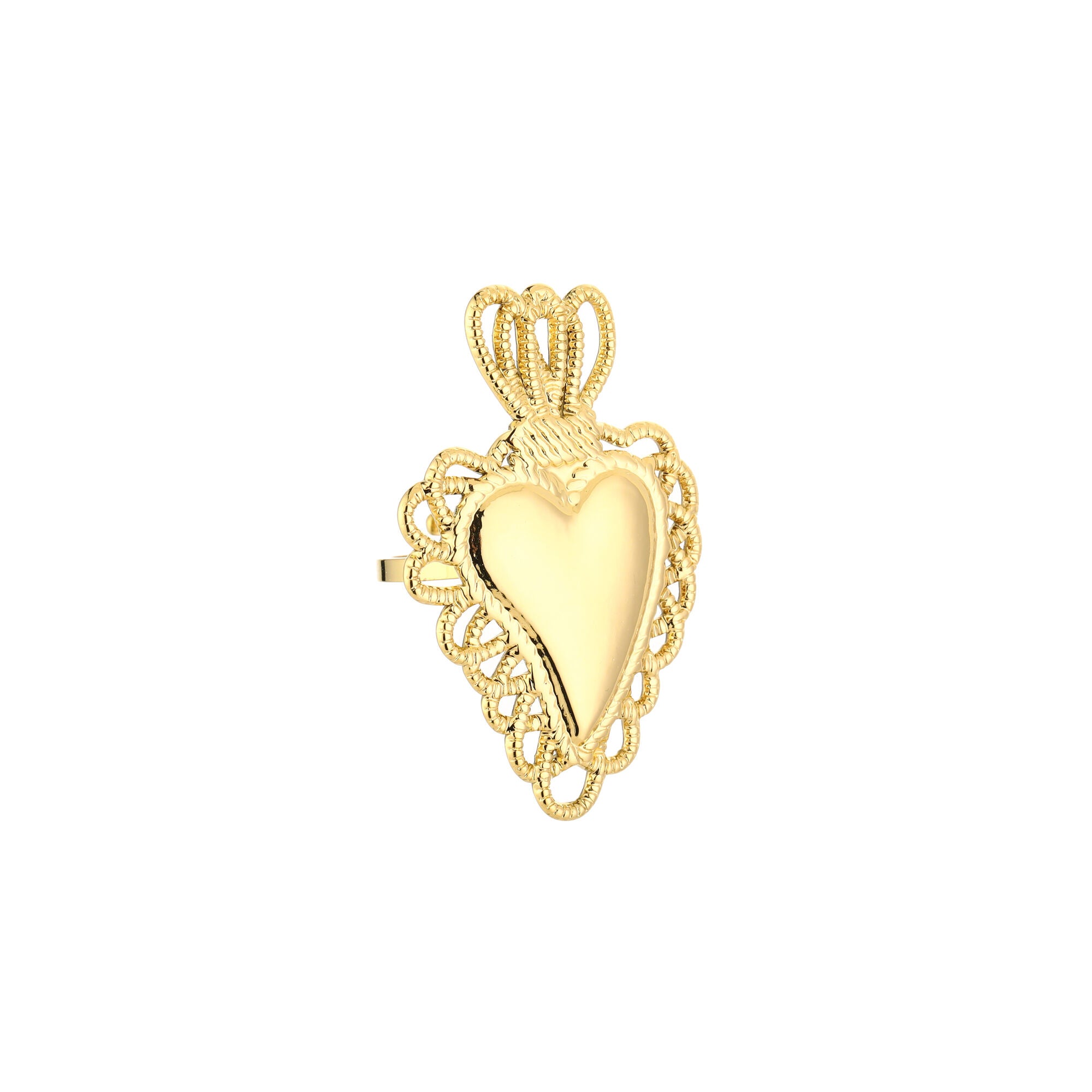 Sagrado Corazón Ring Goud