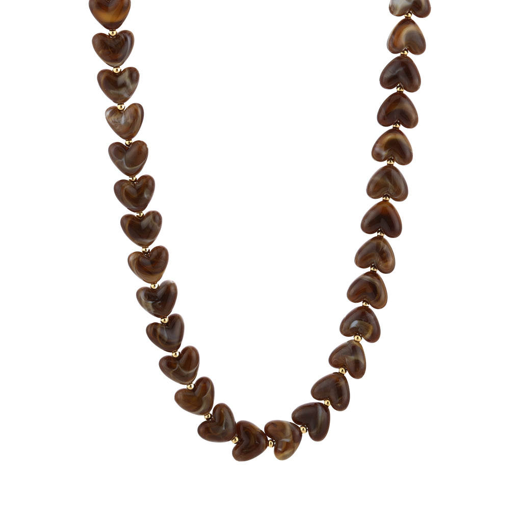 Canela Heart Necklace